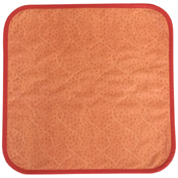 PFLEGE POINT® Inkontinenz Stuhlauflage orange 45 x 45 cm