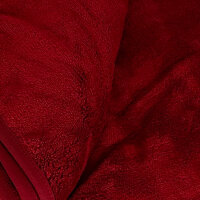 PFLEGE POINT® Fleecedecke Carol rot